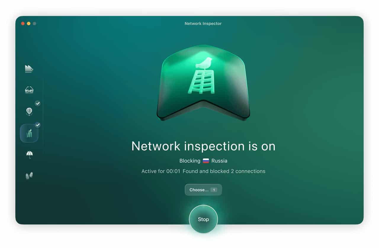 MacPaw Moonlock Network Inspector