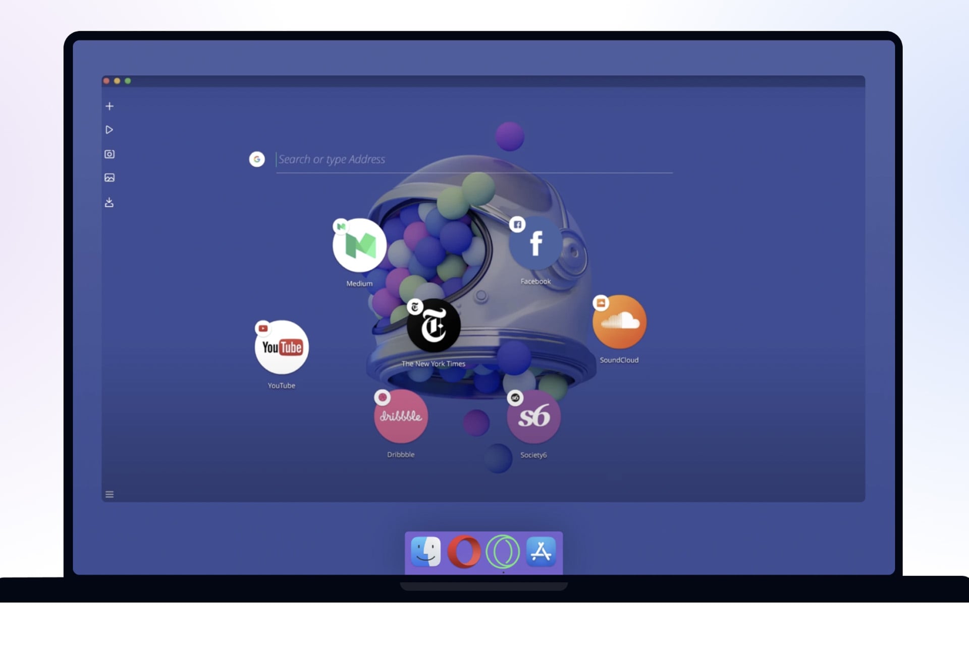Opera neon browser