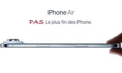 iPhone Air pas le plus fin