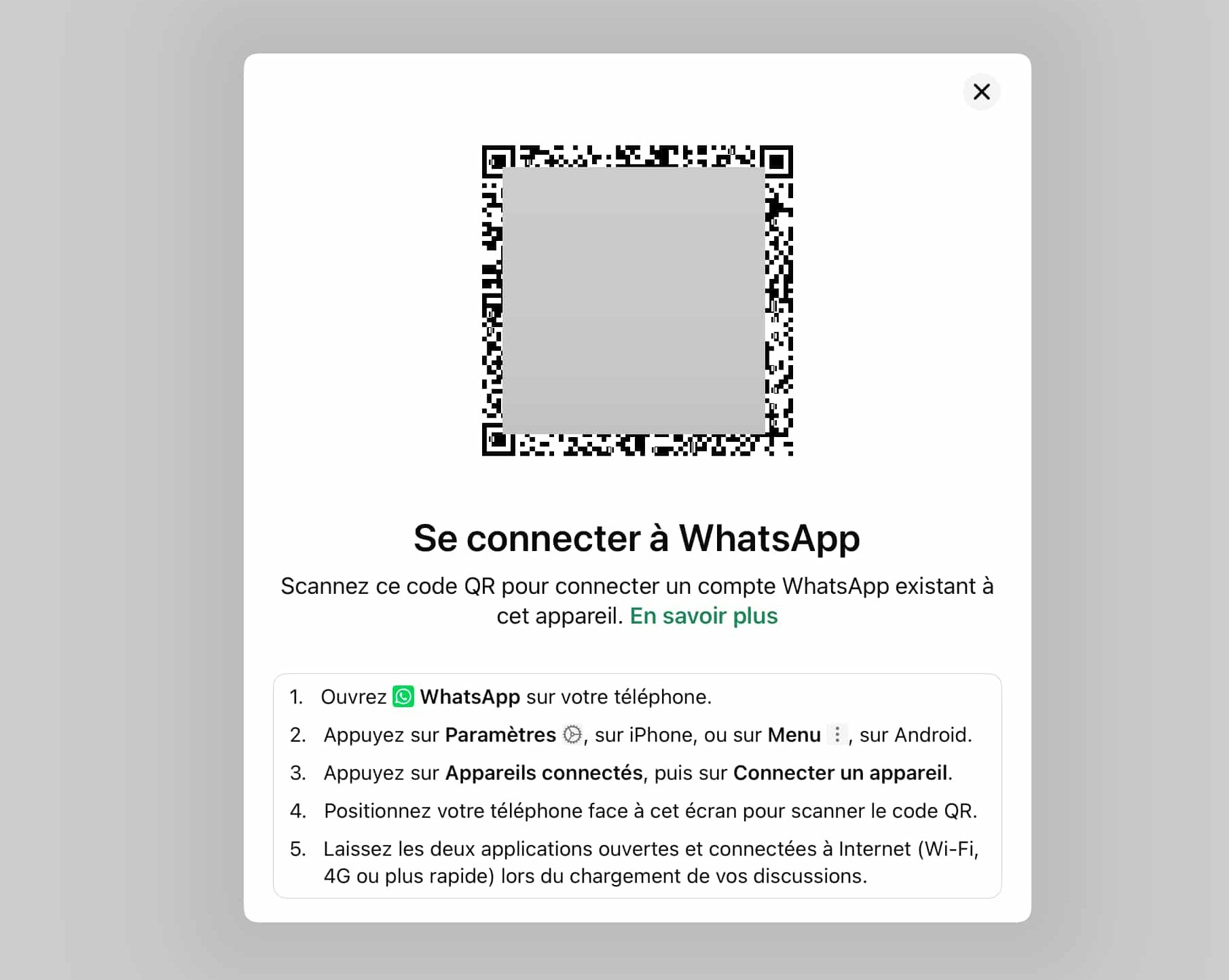 WhatsApp iPad