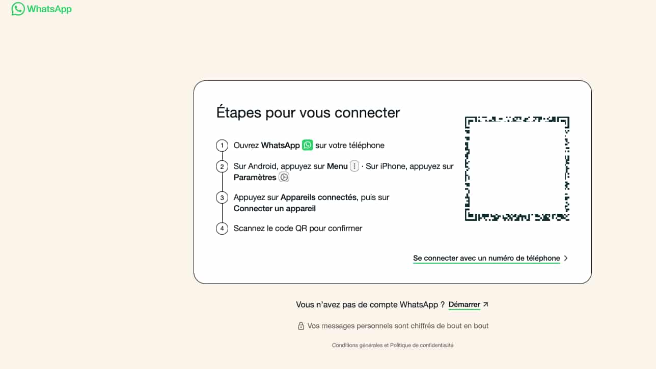 WhatsApp web