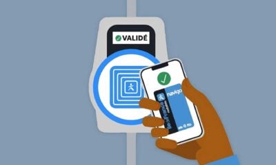 Pass navigo iPhone borne metro bus tram