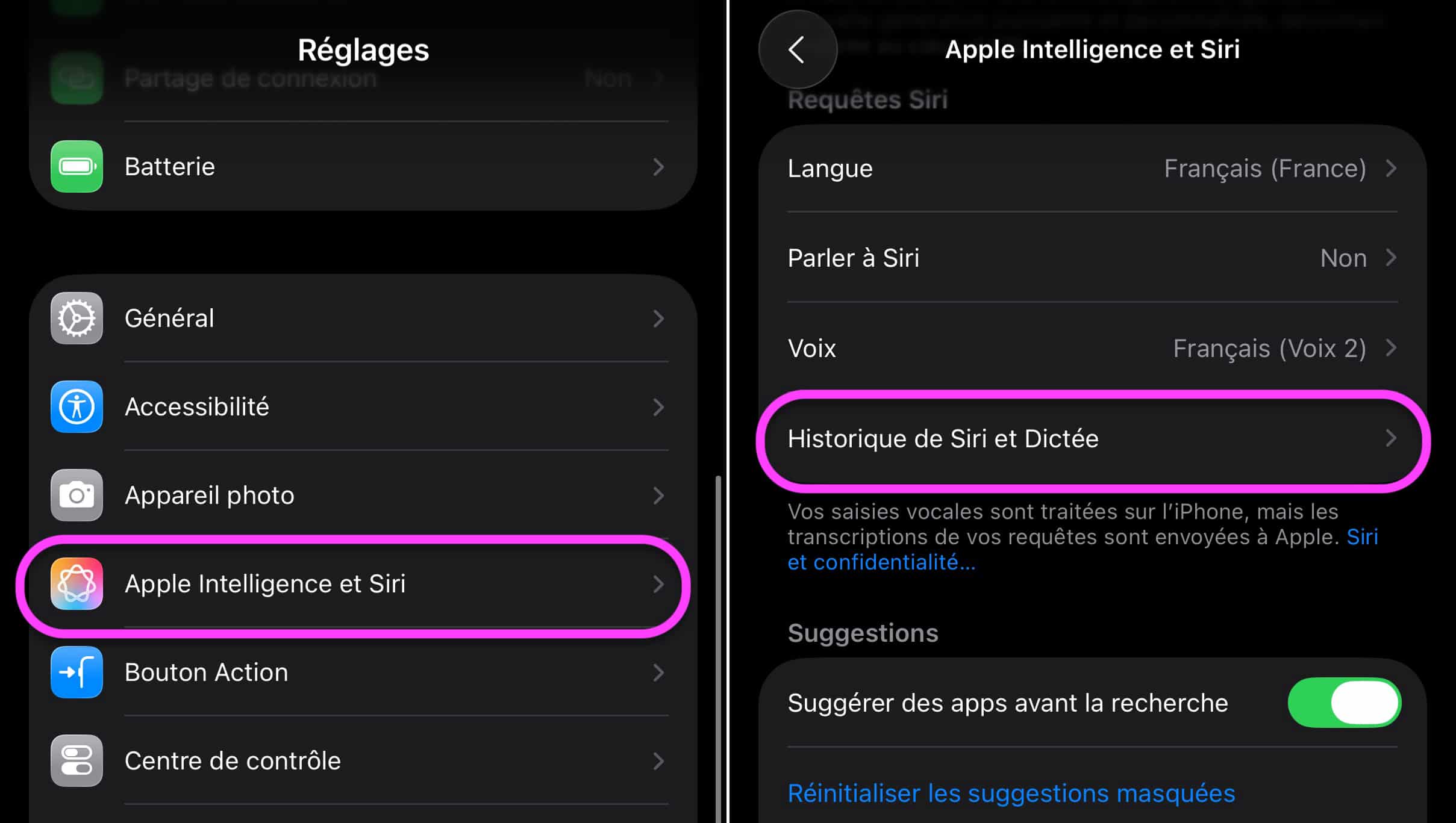 Apple Intelligence et Siri