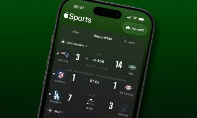 Apple sport application iOS fr