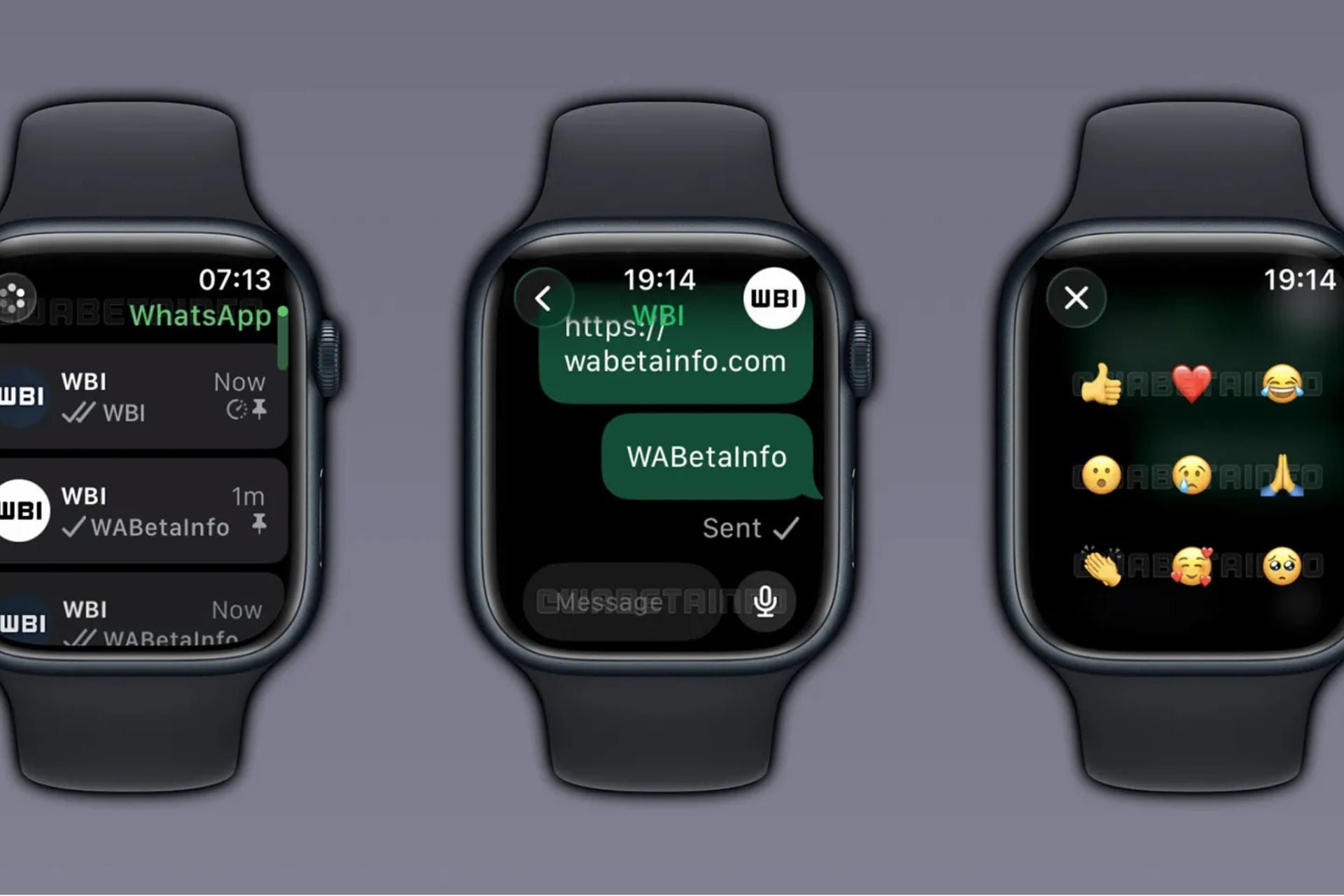 Application apple watch whatsapp