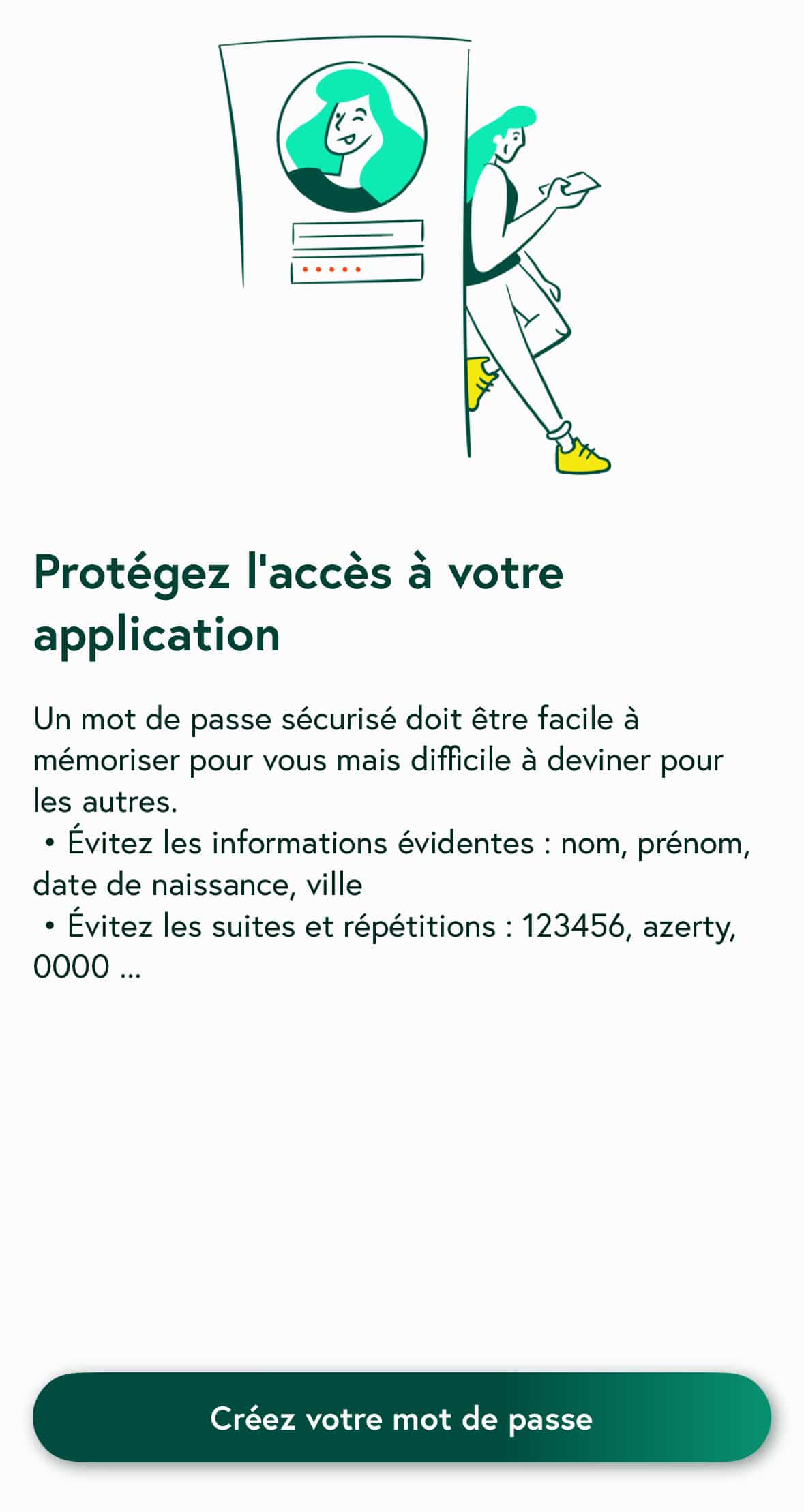 iPhone carte Vitale mot de passe