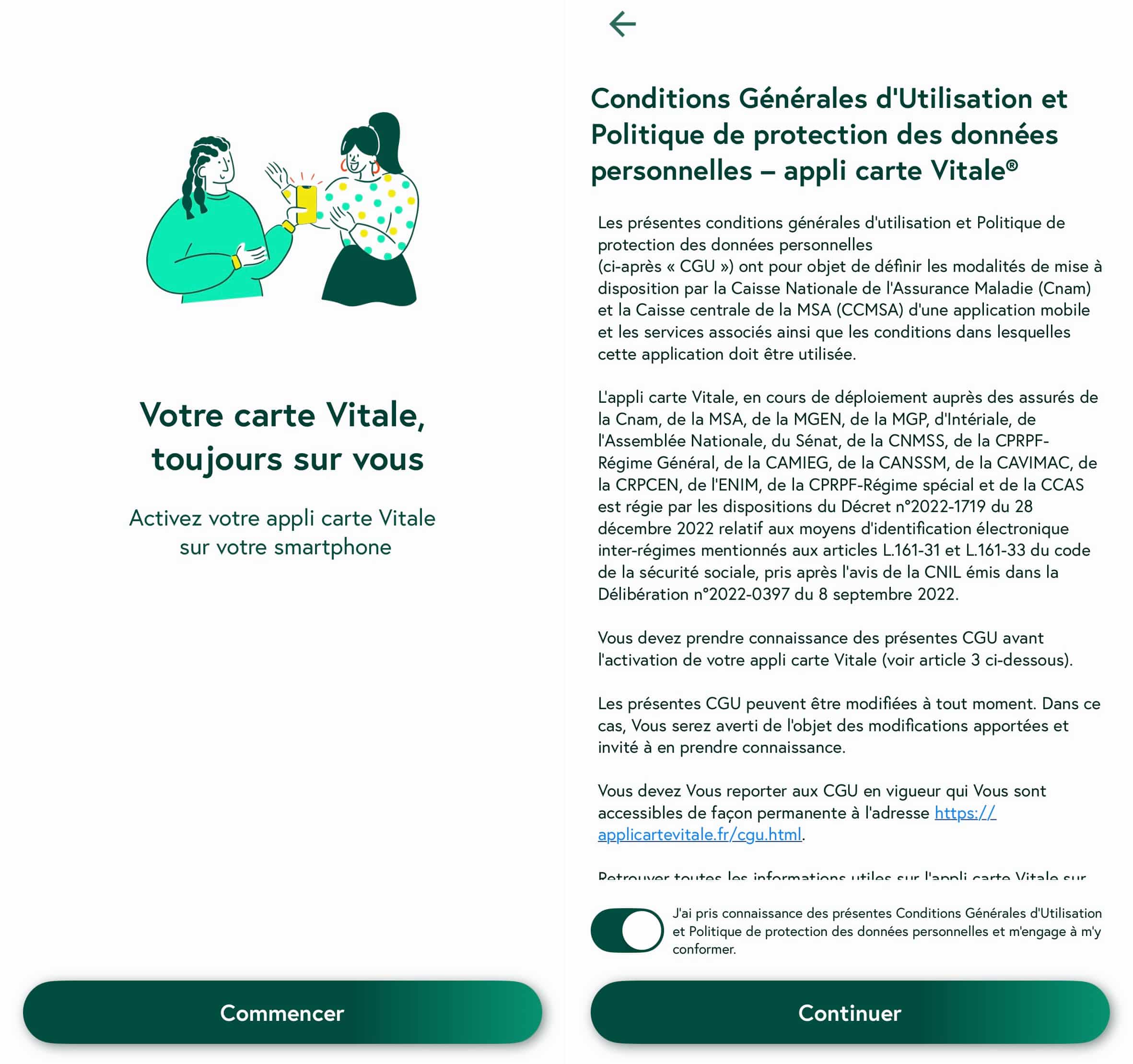 Tutoriel iPhone carte Vitale
