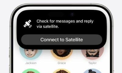 iOS fonctionnalite message satellite
