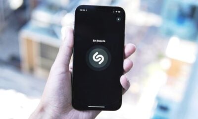 Shazam en écoute musique min