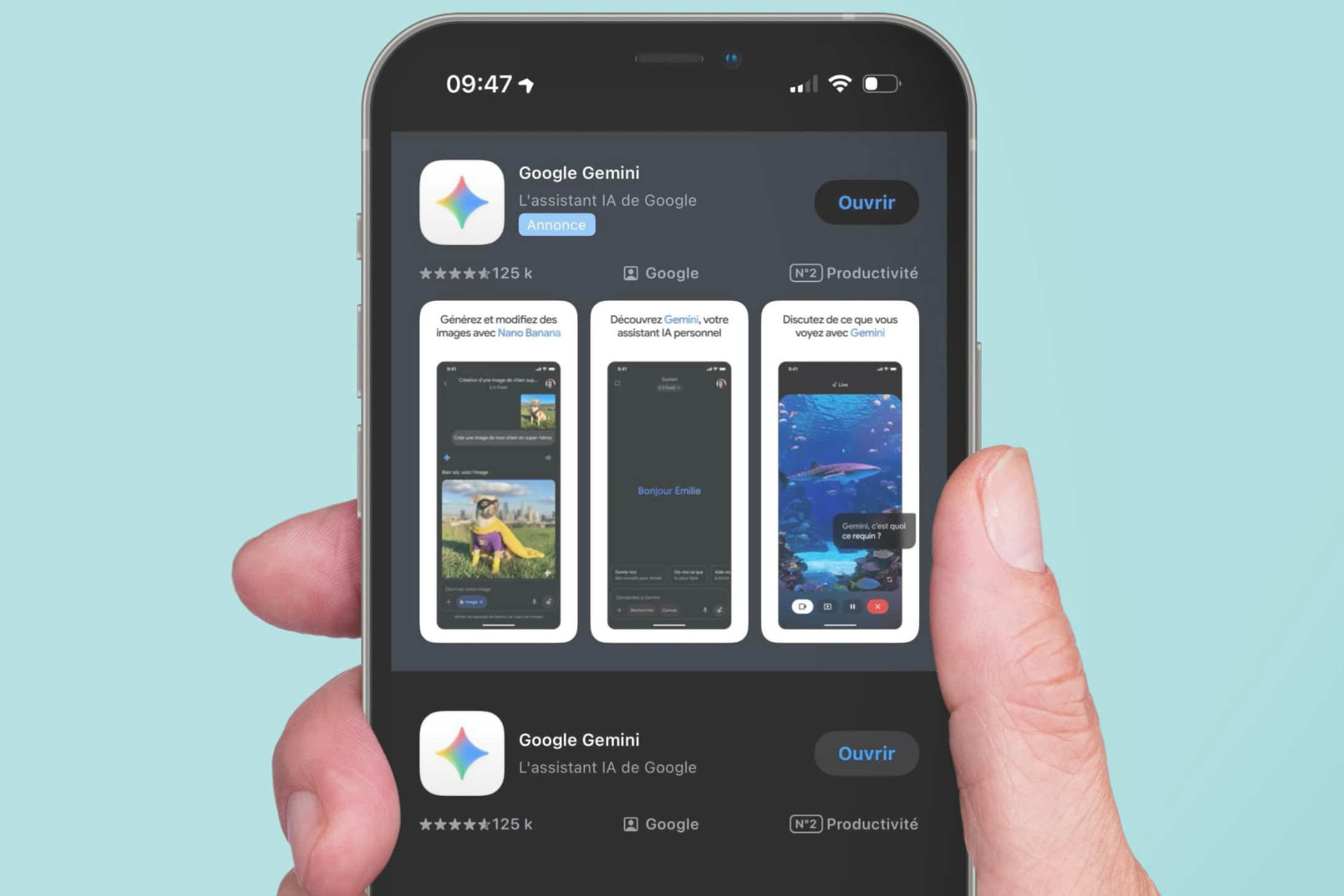Apple changement design app store