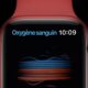Apple watch spO2 oxymetre sanguin