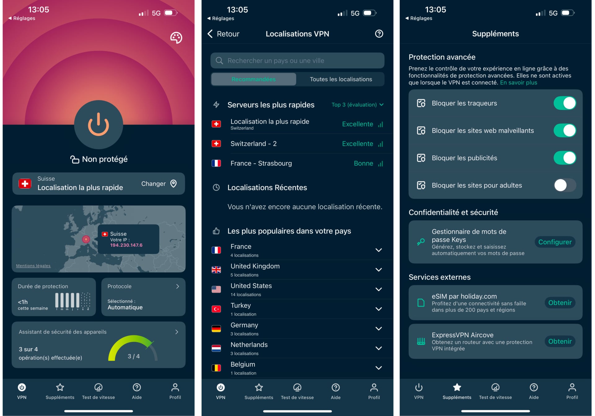 Expressvpn app iOS test