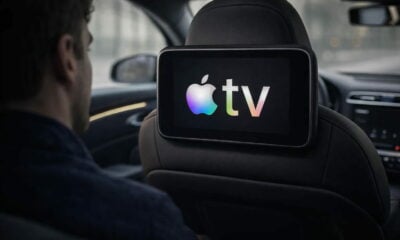 Apple TV arriere voiture ia sora