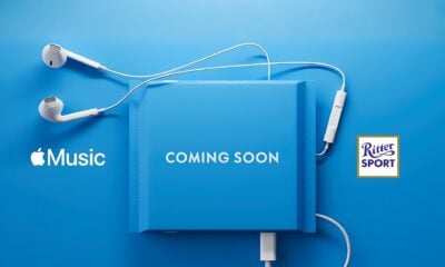 Chocolat apple music ritter sport