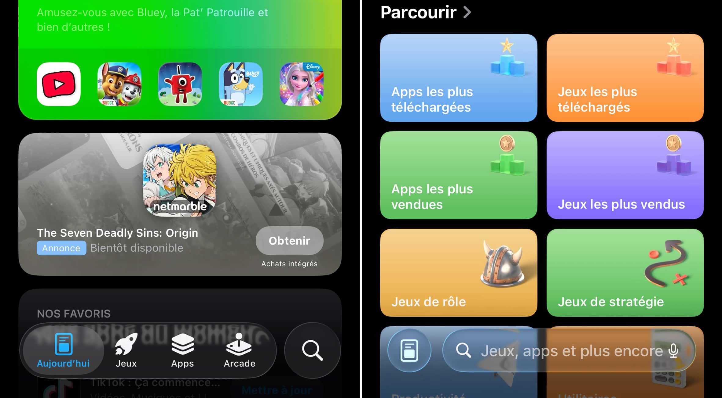 iOS 26.4 App Store bêta 1