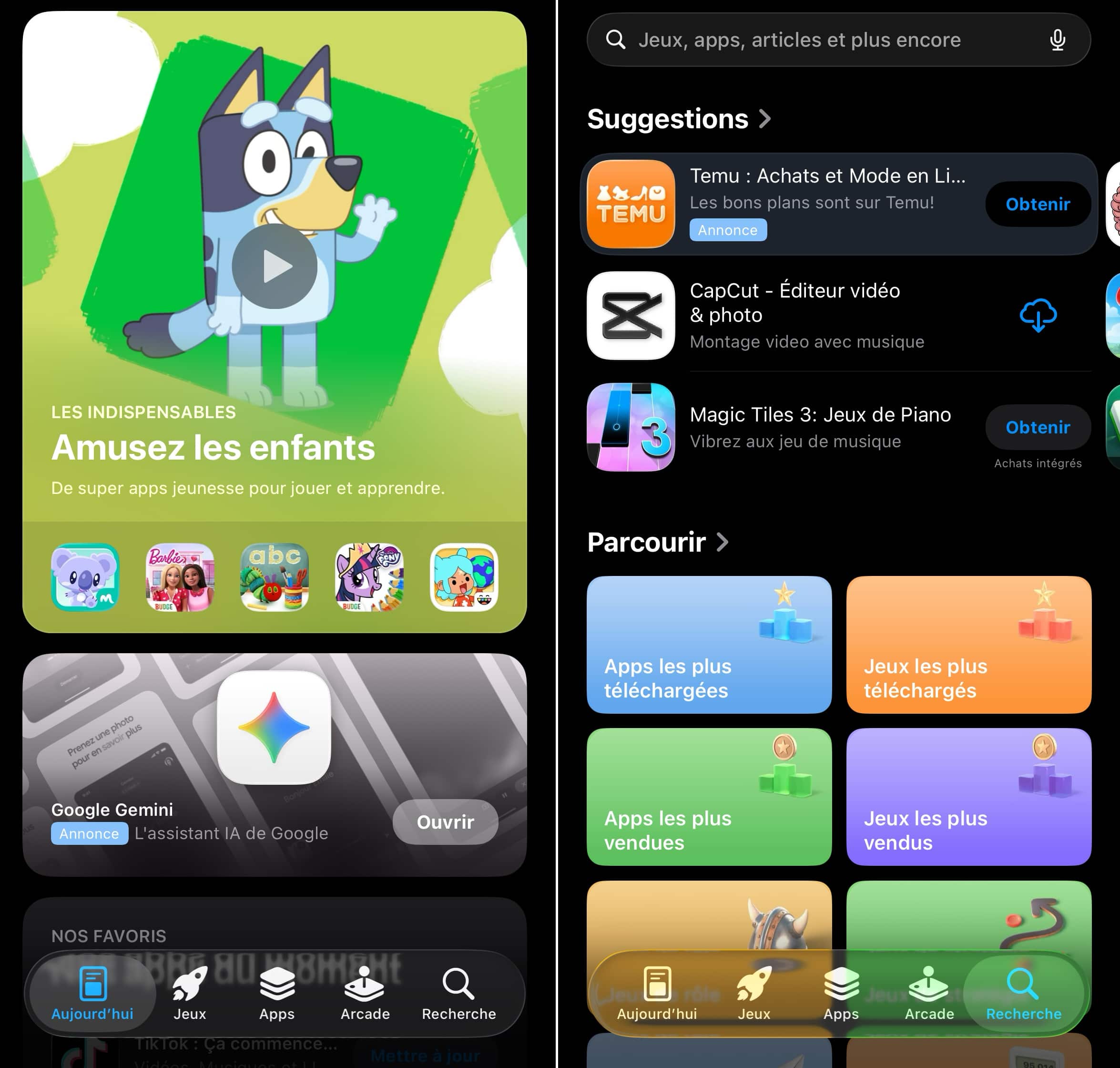 iOS 26.4 App Store bêta 2