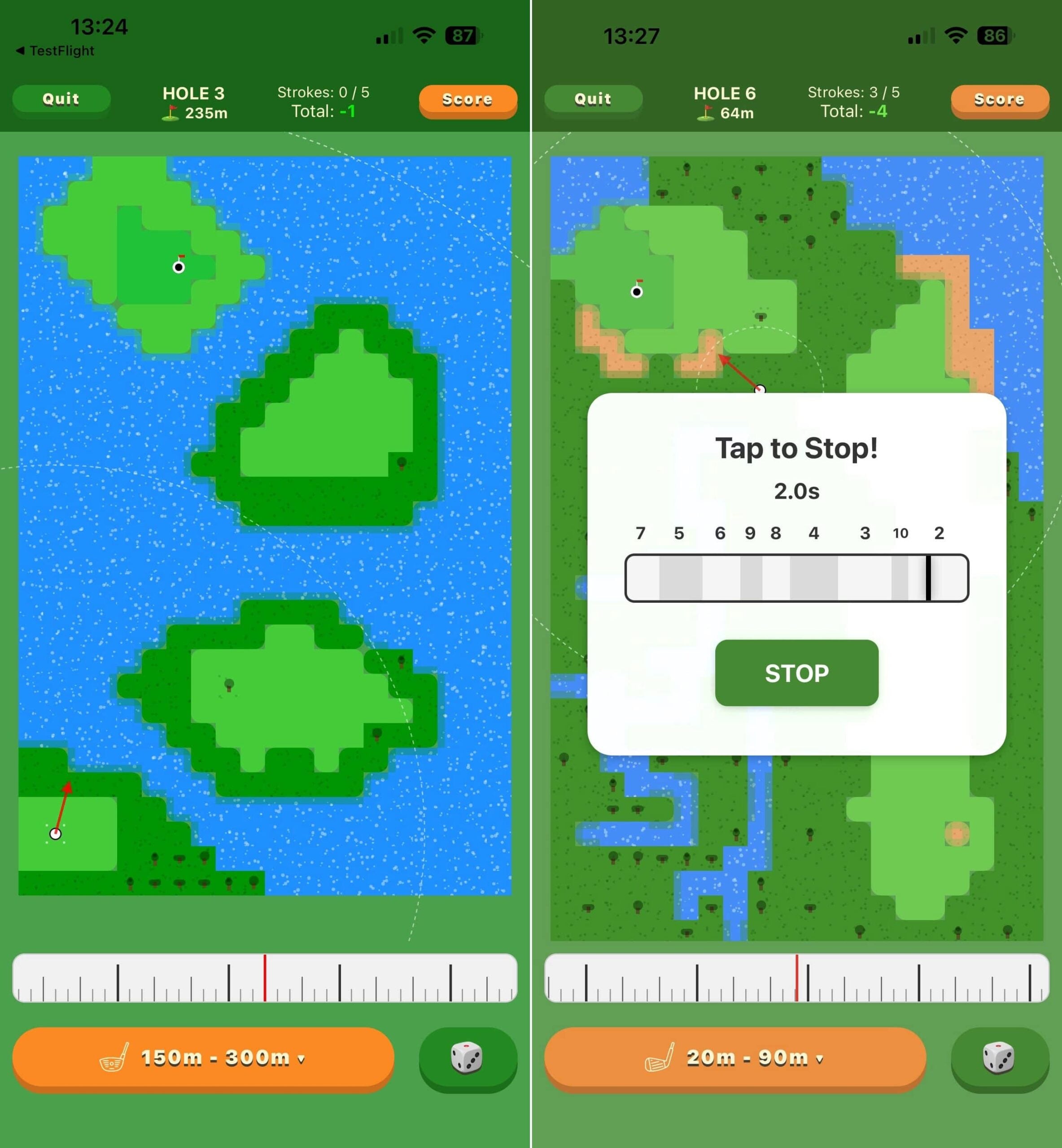 Pocket Golf Tournament