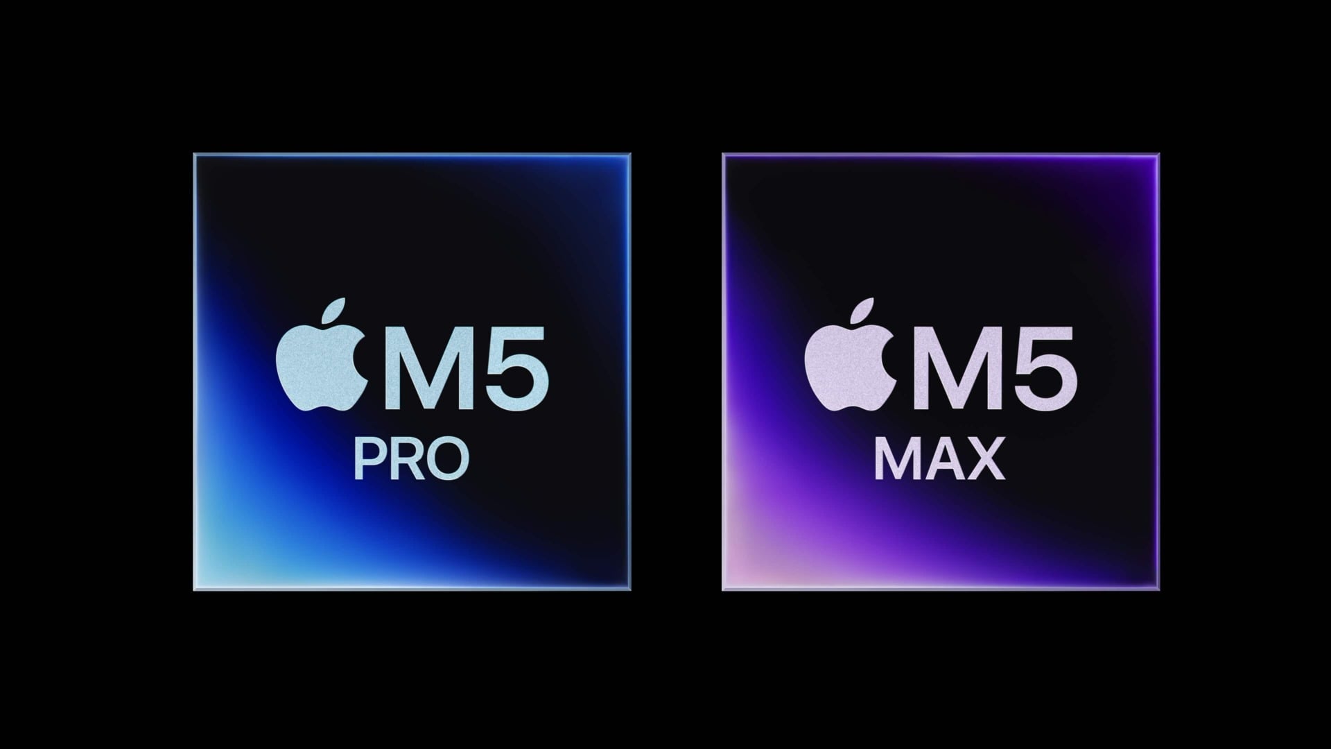 Puces M5 Pro et Max