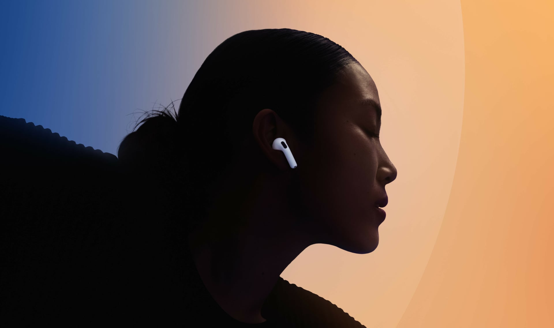 AirPods 4 portés