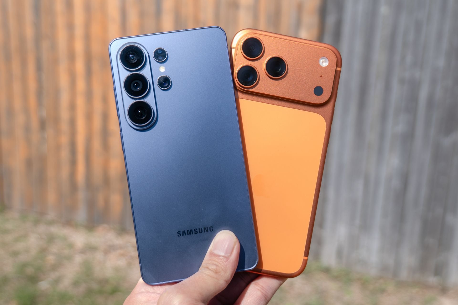 S26 et iPhone 17 Pro