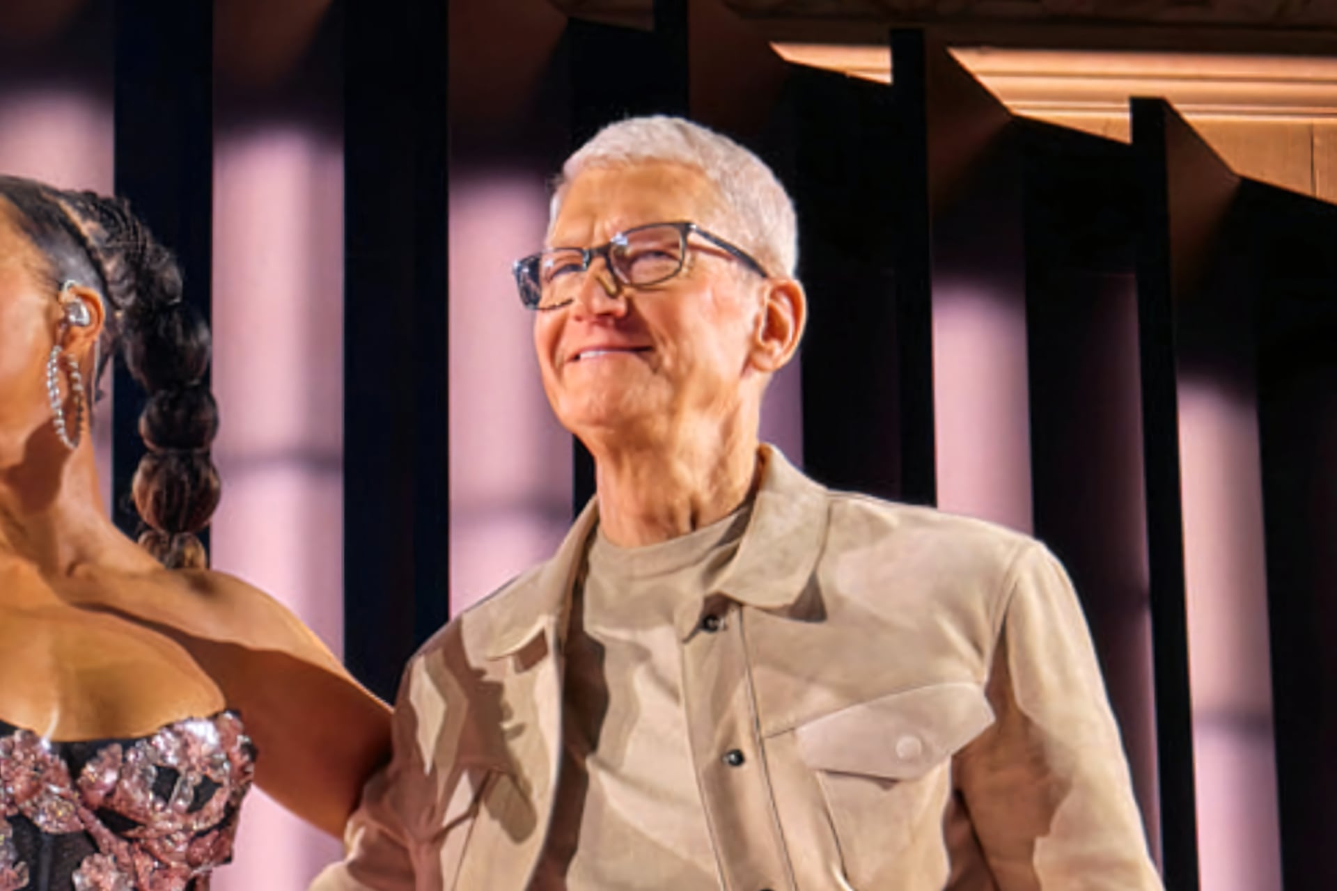 Anniversaire 50 ans apple concert news york tim cook