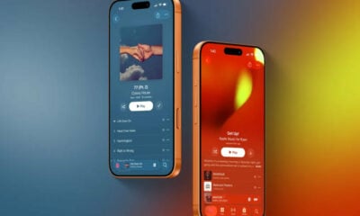 Apple music interface