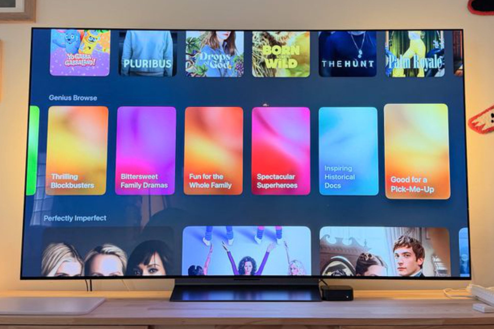 Apple TV genius browse