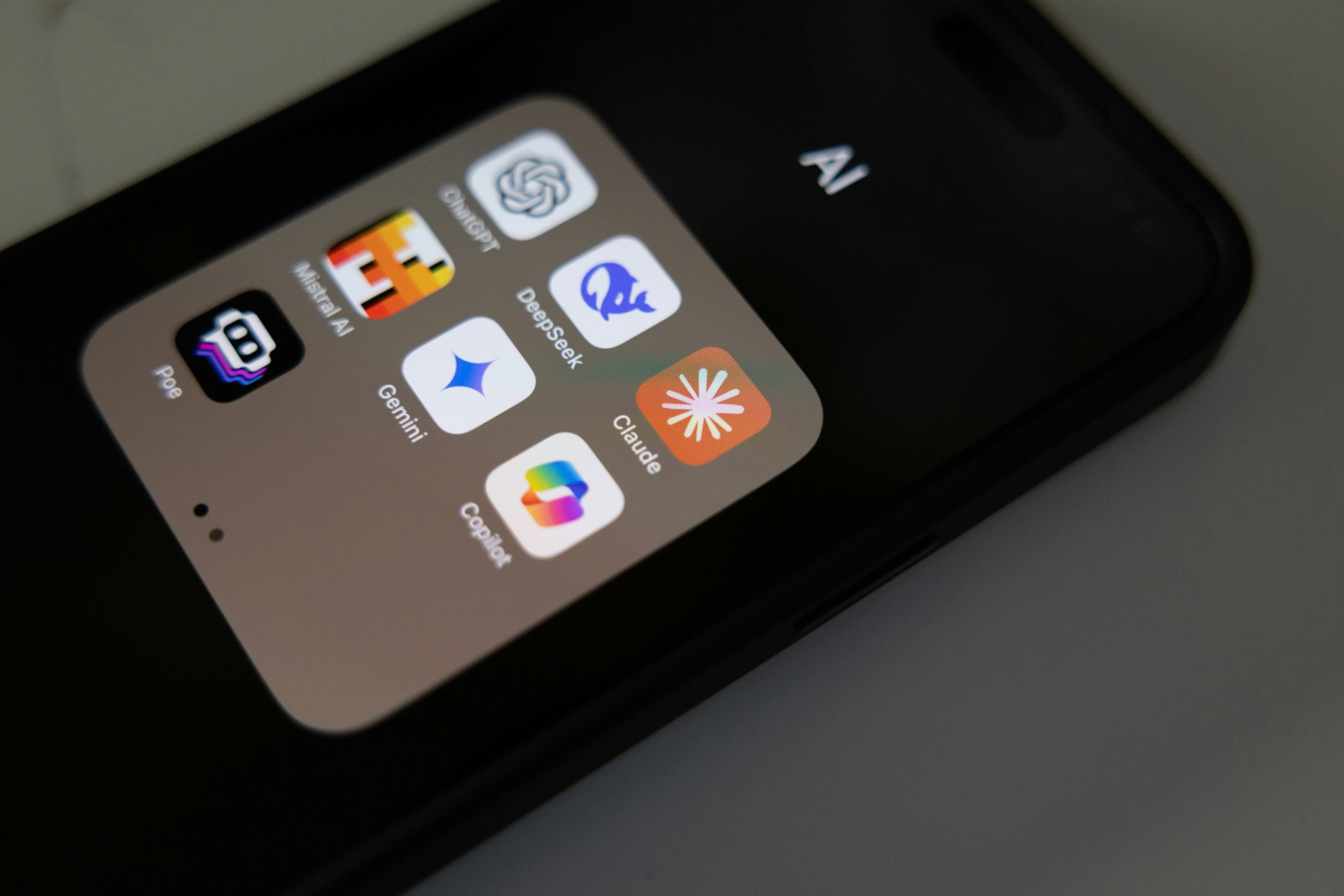 Applications iPhone apple ia