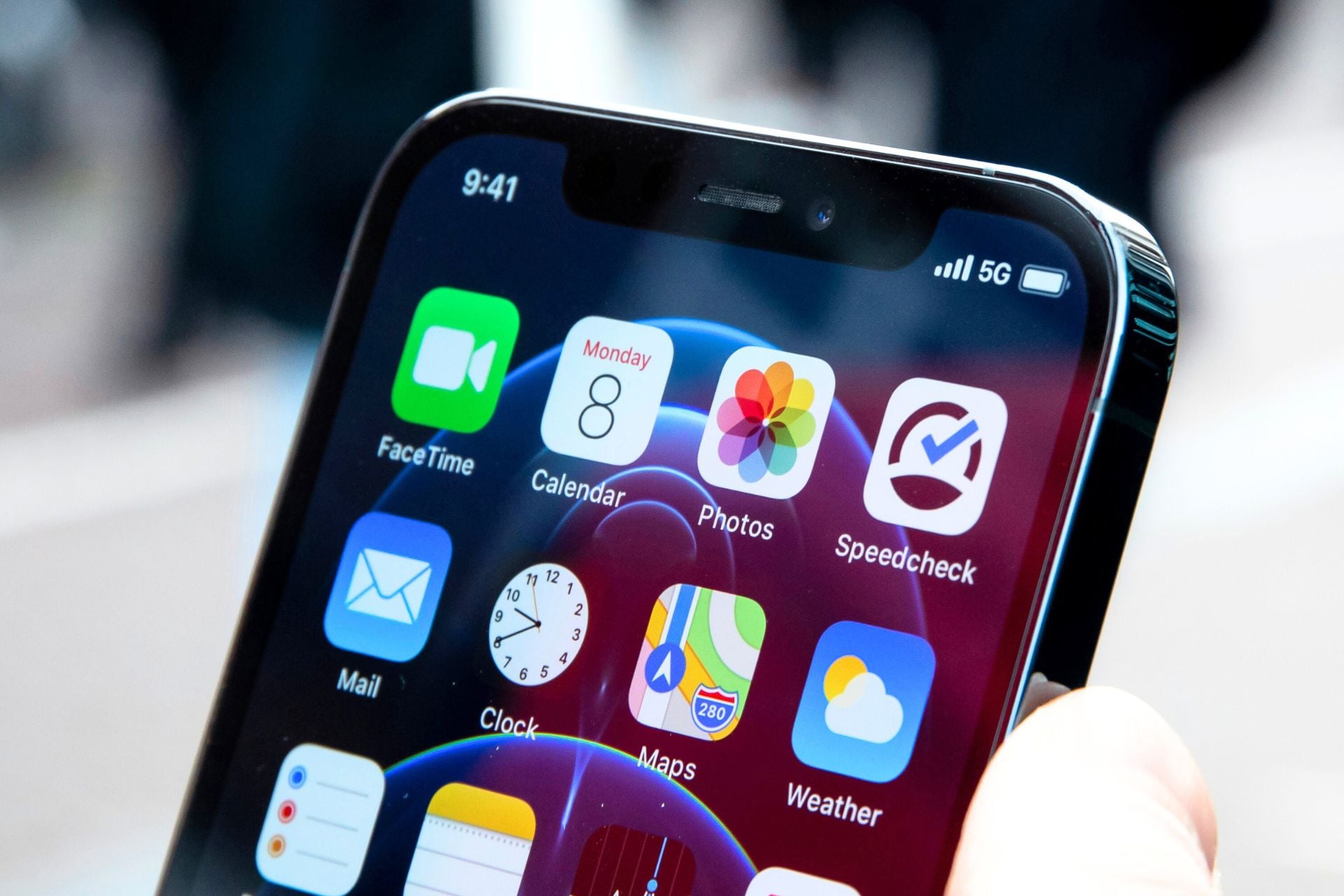 iPhone 5G accueil