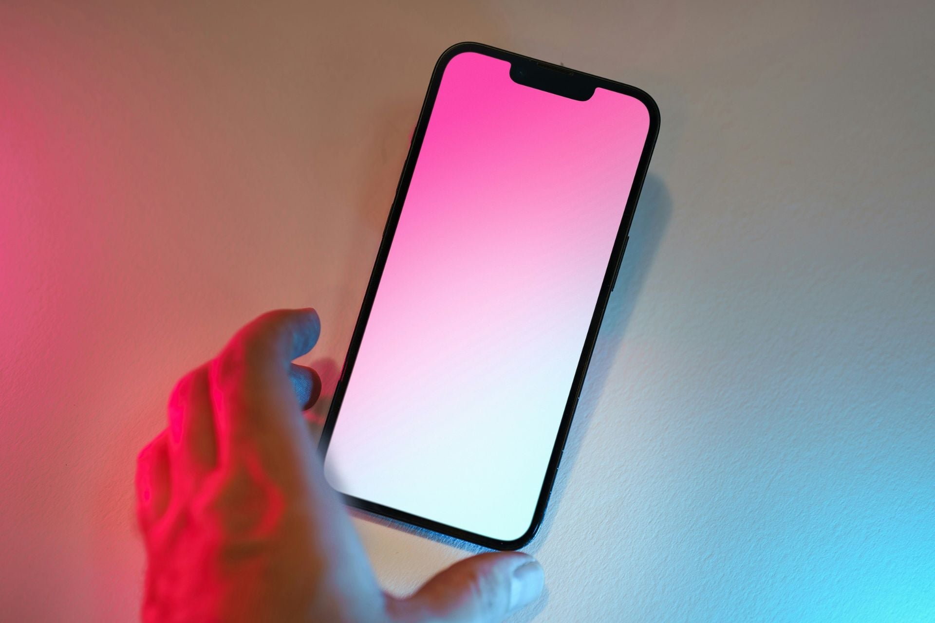 iPhone écran lumineux