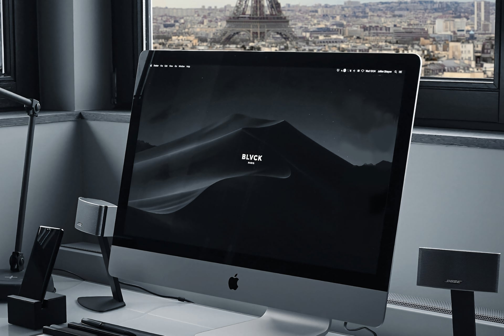 iMac tour eiffel Blvck Paris