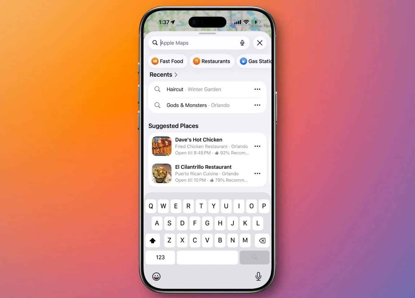 iOS 26.5 lieux suggérés Apple Plans