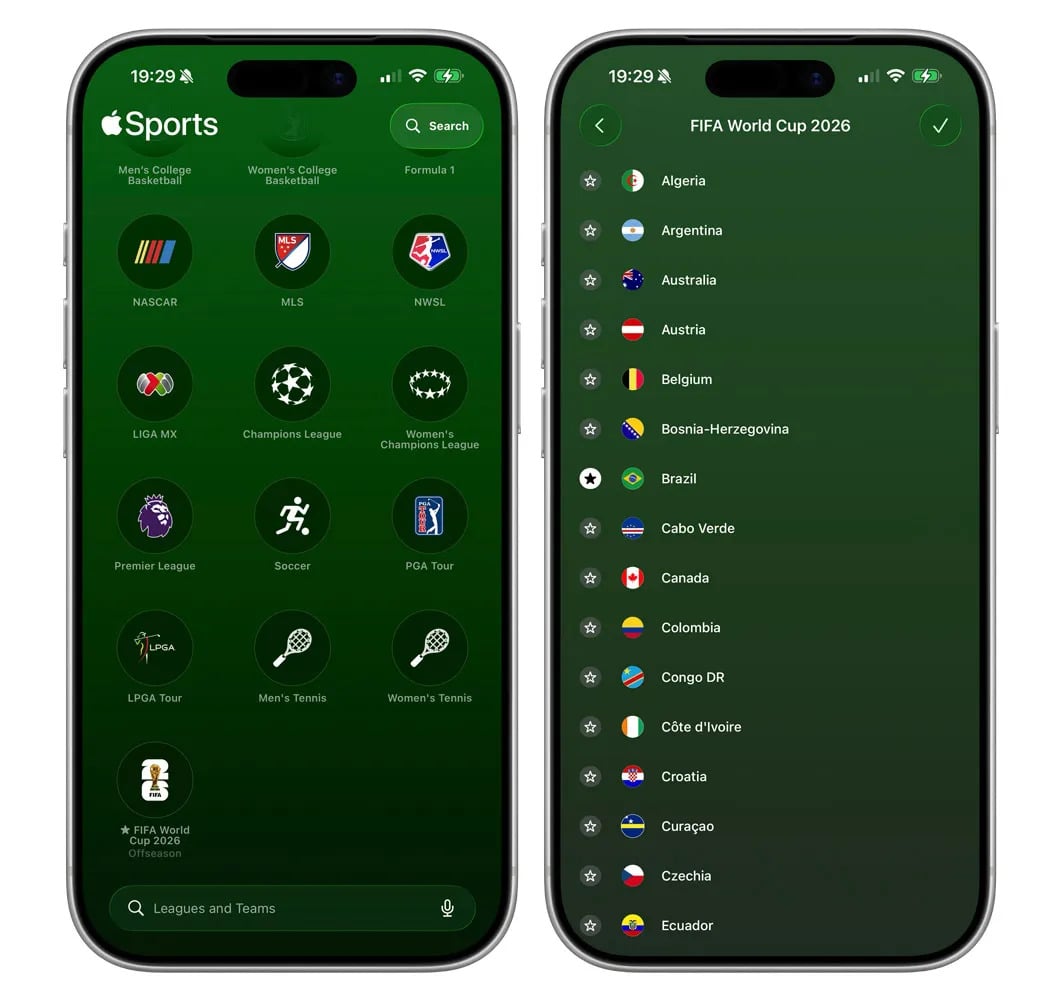 Apple Sports World Cup