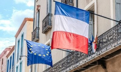 Drapeaux France Europe