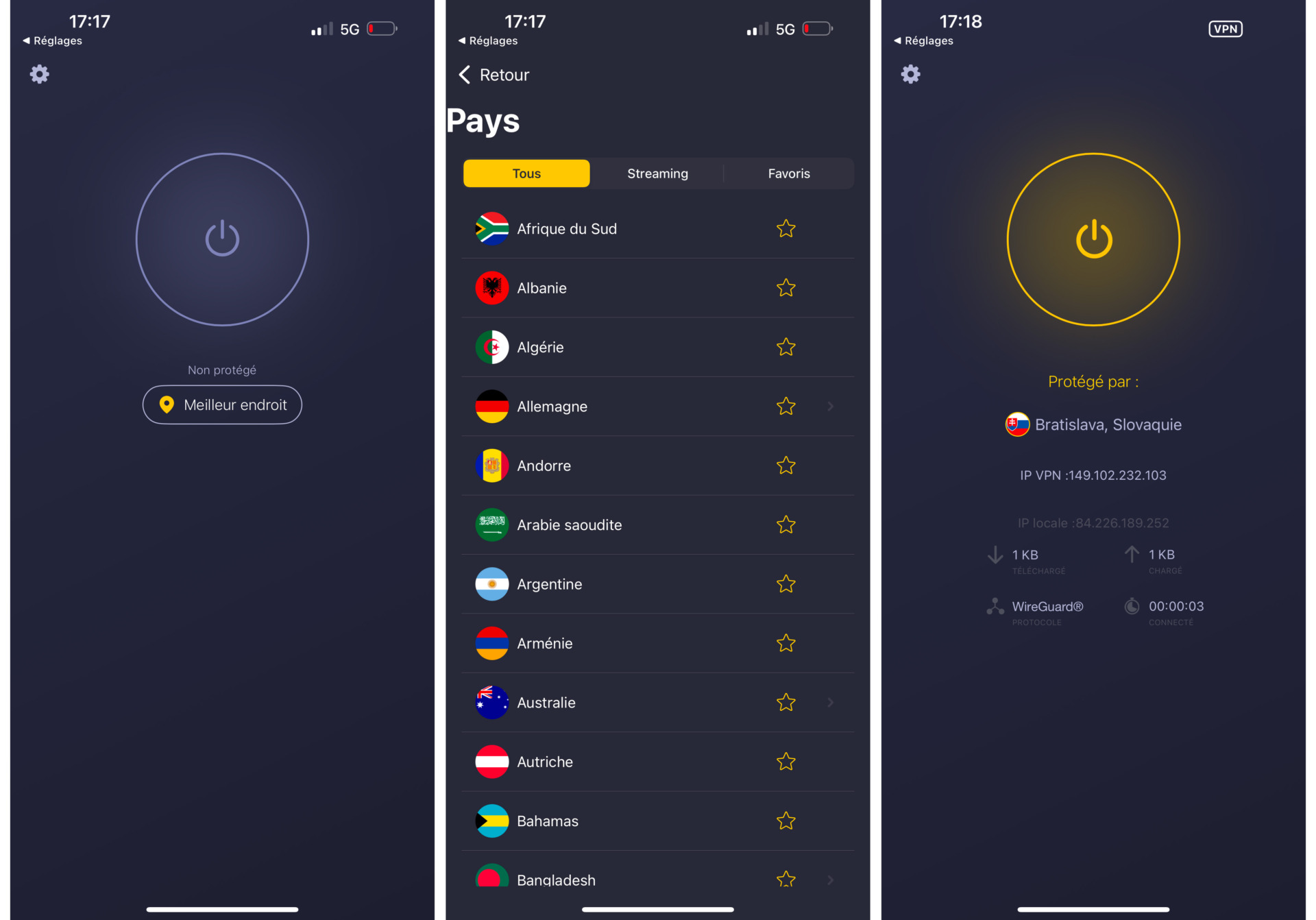 Cyberghost app iPhone iOS vpn