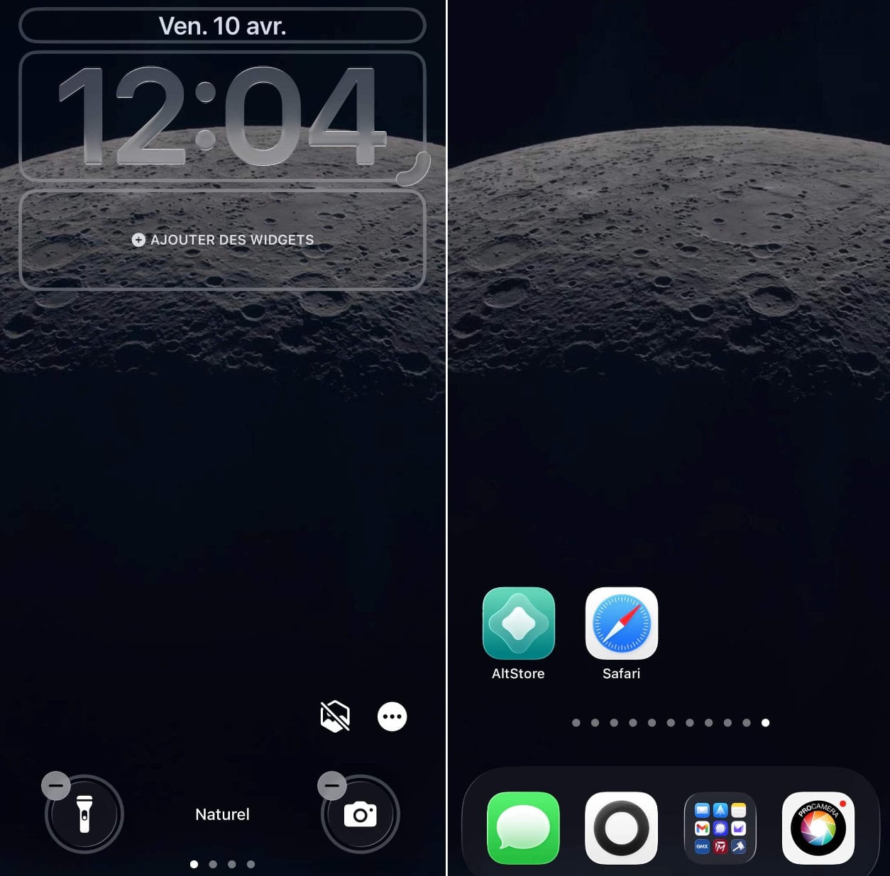 Fond ecran iPhone apple artemis