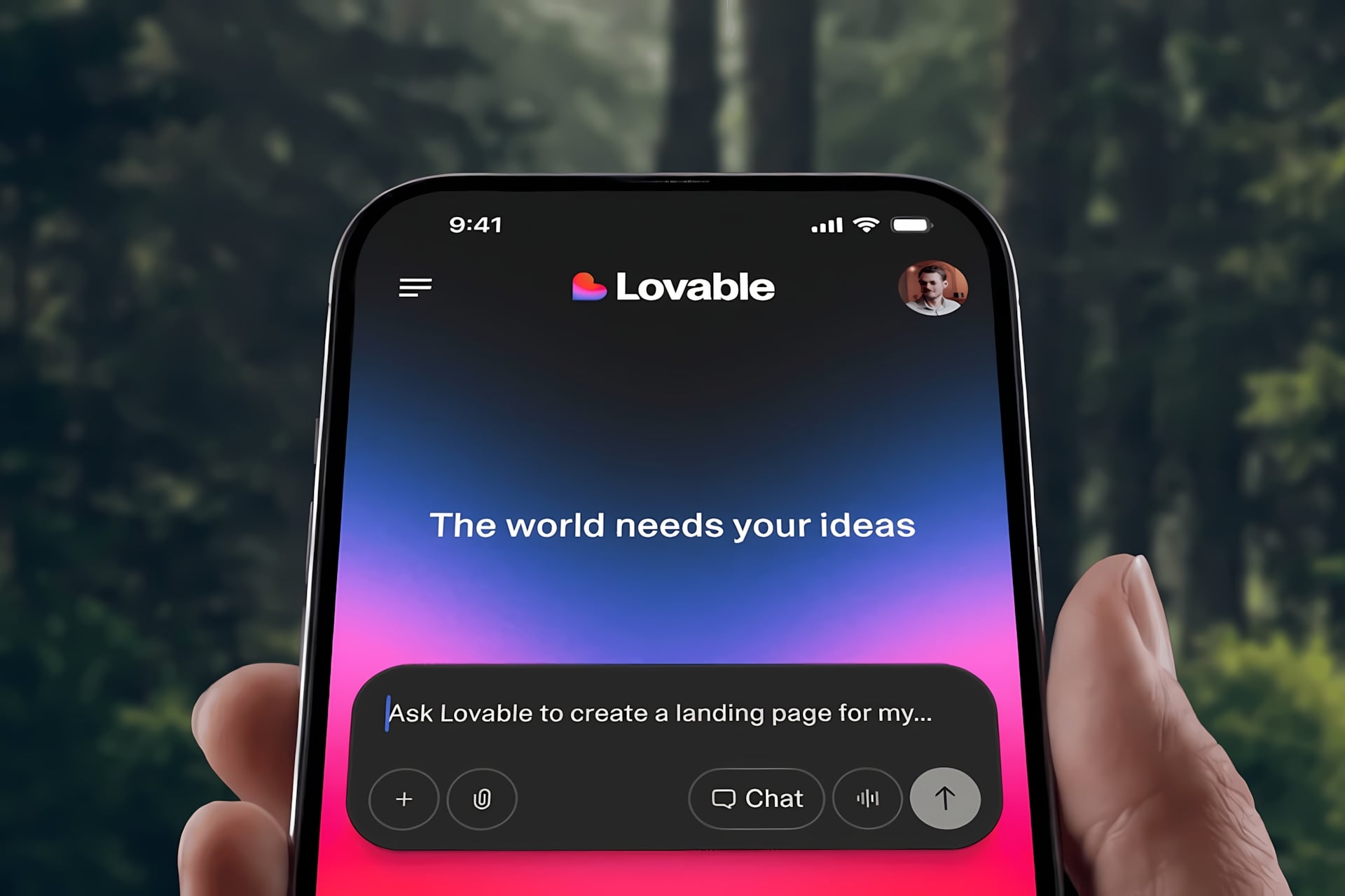 Lovable application iPhone vibecoding ia