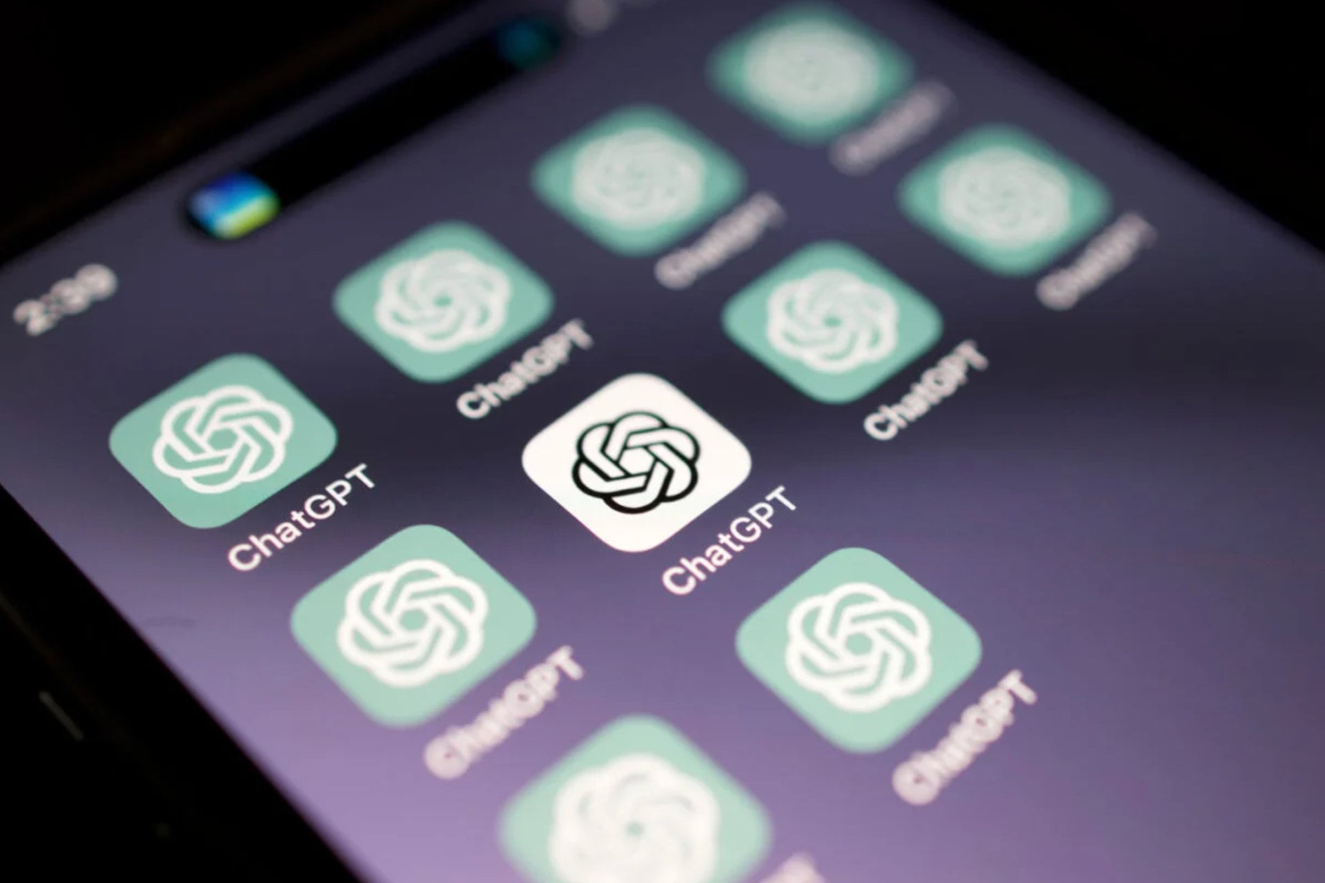 Smartphone open ai chat gpt