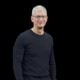 Tim cook sur scene conférene keynote apple