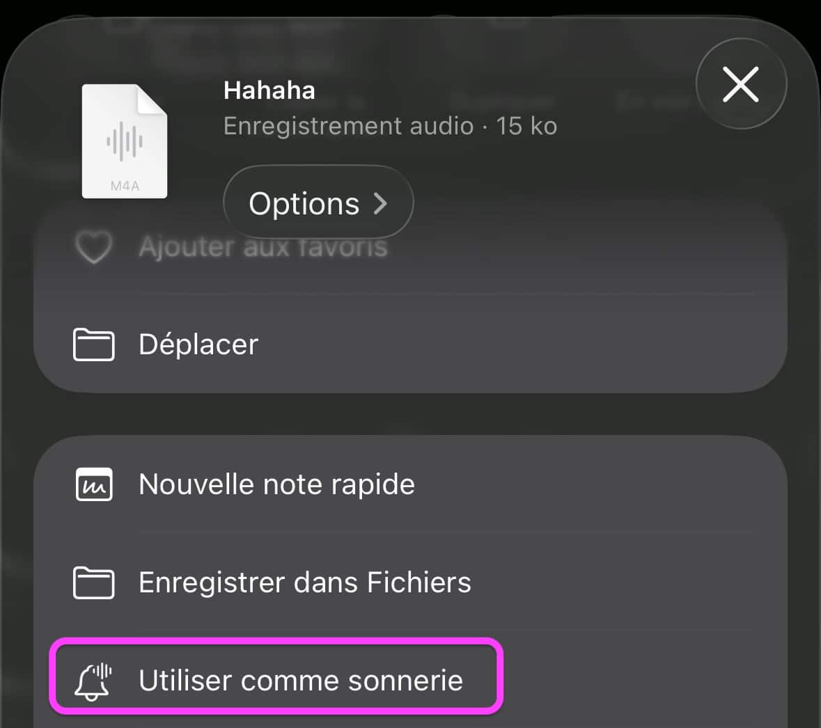 Sonnerie iOS 26