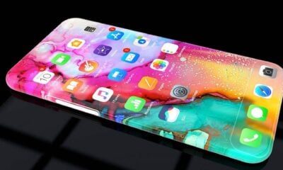 Concept écran iPhone bords à bords