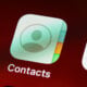 Contact iPhone apple application