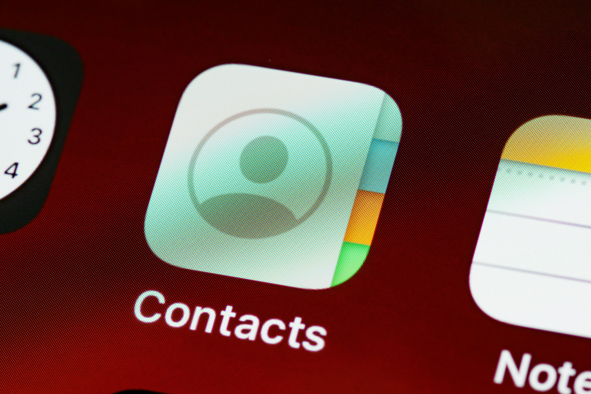 Contact iPhone apple application