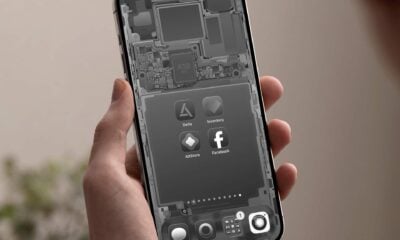 iPhone 17 Pro fond d'écran composants