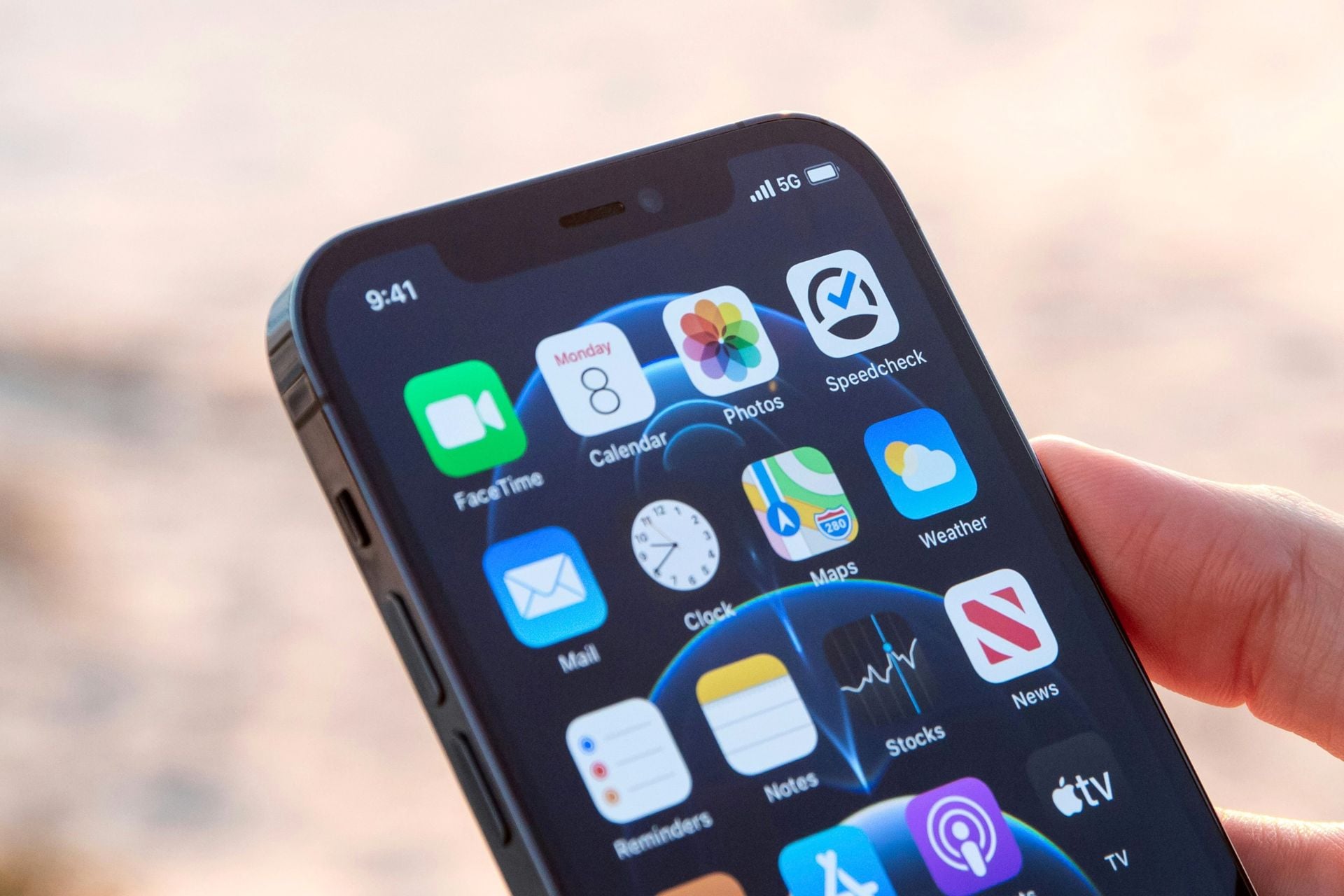 iPhone accueil 5G