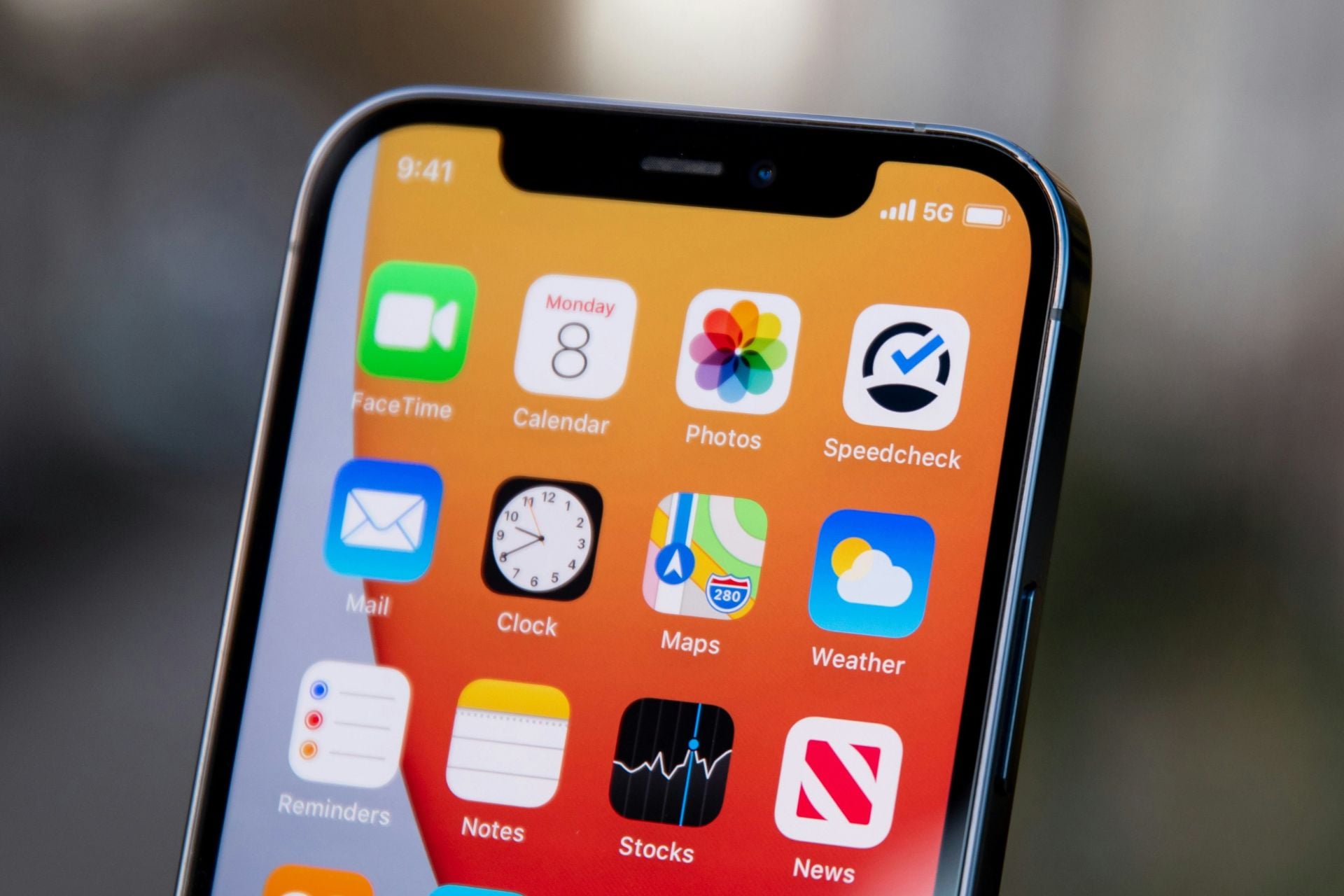 iPhone accueil