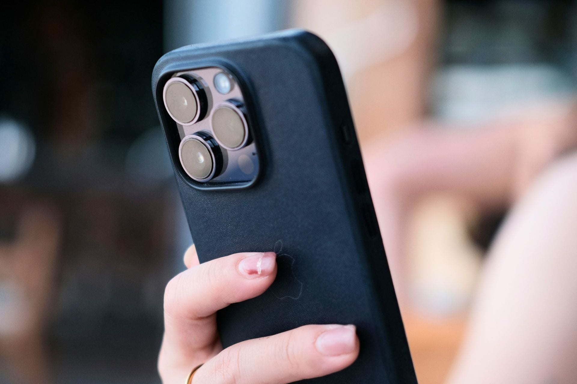 iPhone coque noire