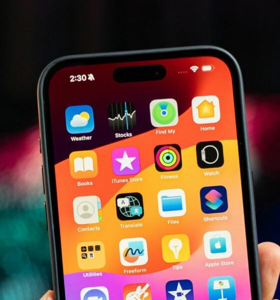 iPhone écran accueil