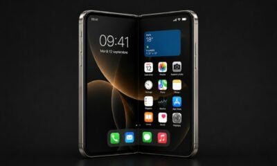 iPhone pliant déplié