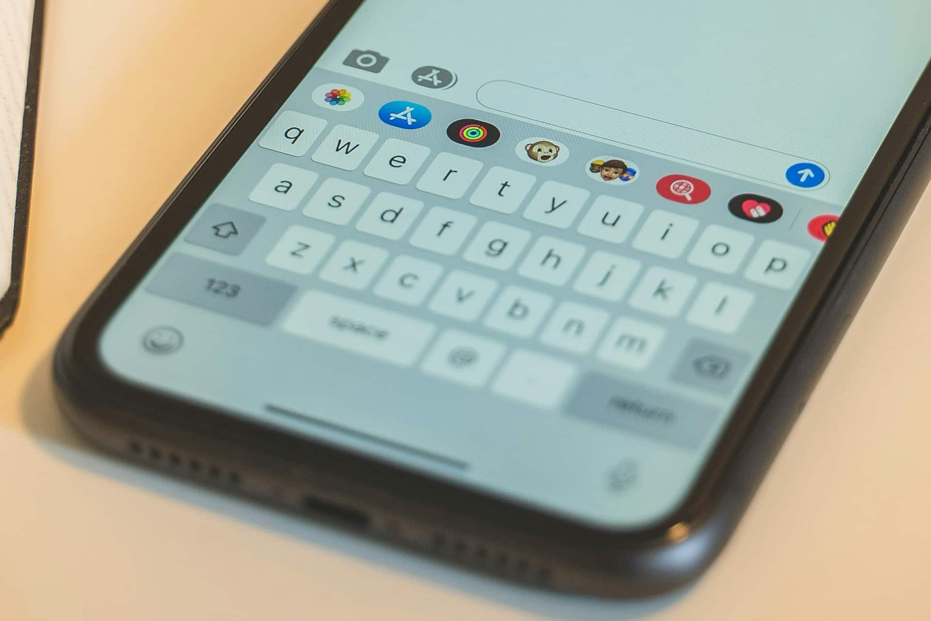 iPhone clavier